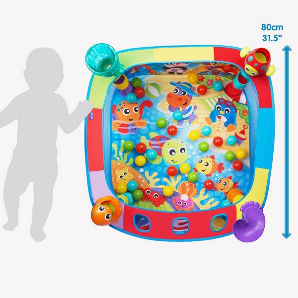 Продукт PLAYGRO - Активна гимнастика басейн с 30 топки 6м+ - 0 - BG Hlapeta